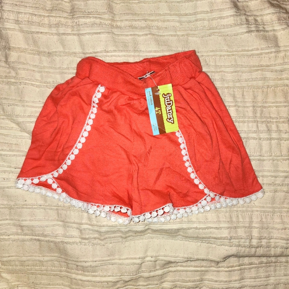 Judanzy 4T Girls Shorts NWT
